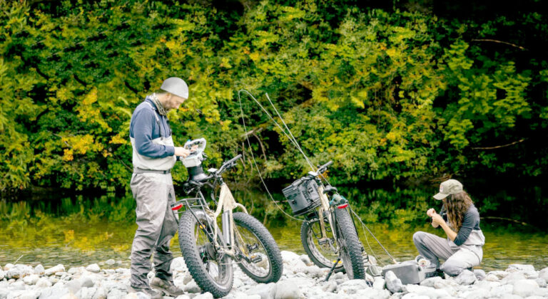 fatbike + pêche (REMORQUE)